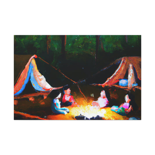 Campfire Grubs - Canvas