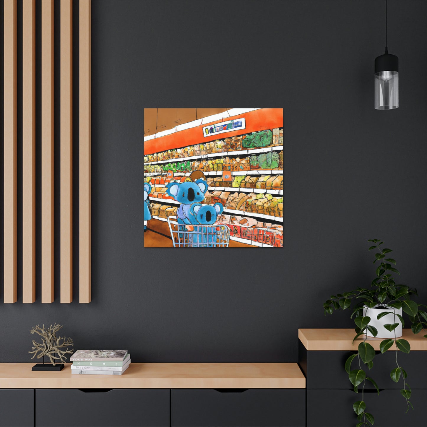 Wild Fare Supermarket - Canvas