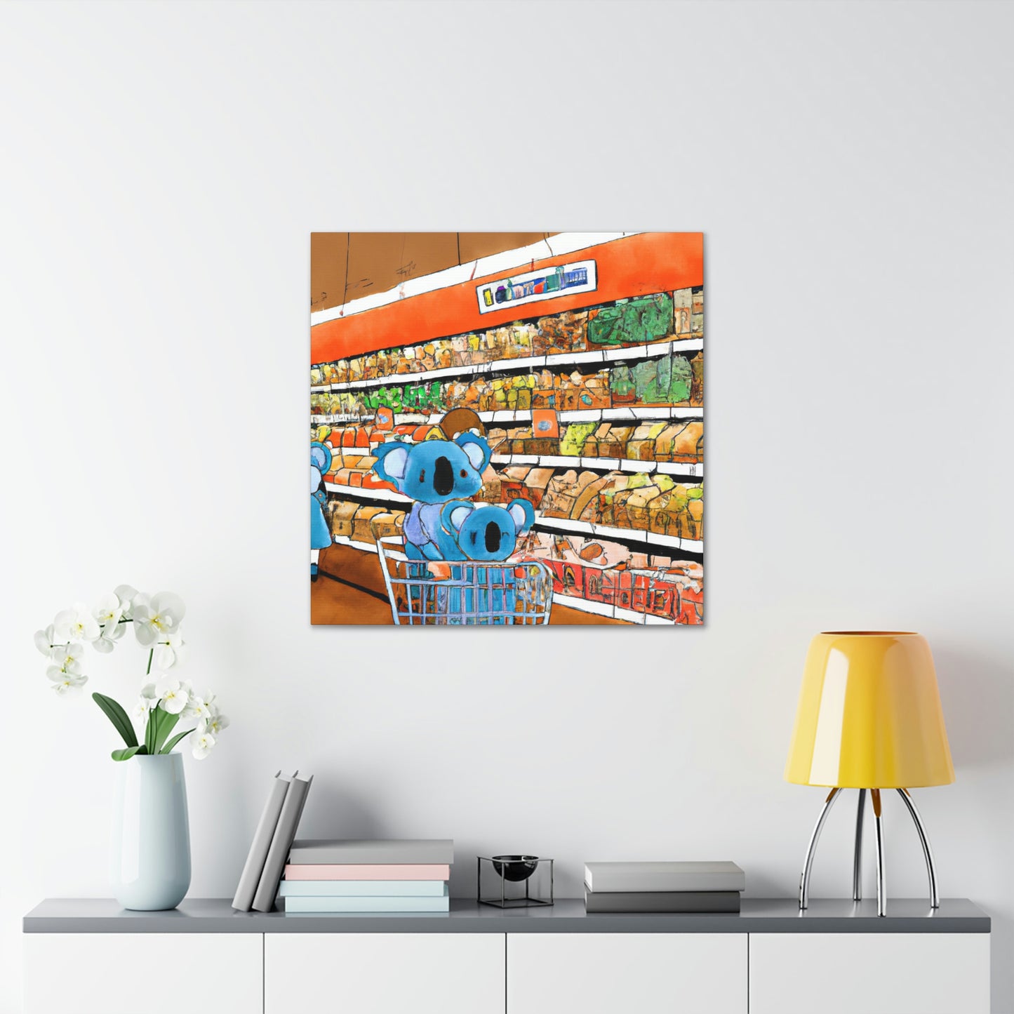 Wild Fare Supermarket - Canvas