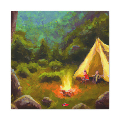 Campfire S'mores Squares. - Canvas