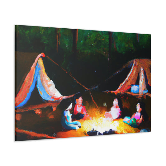 Campfire Grubs - Canvas