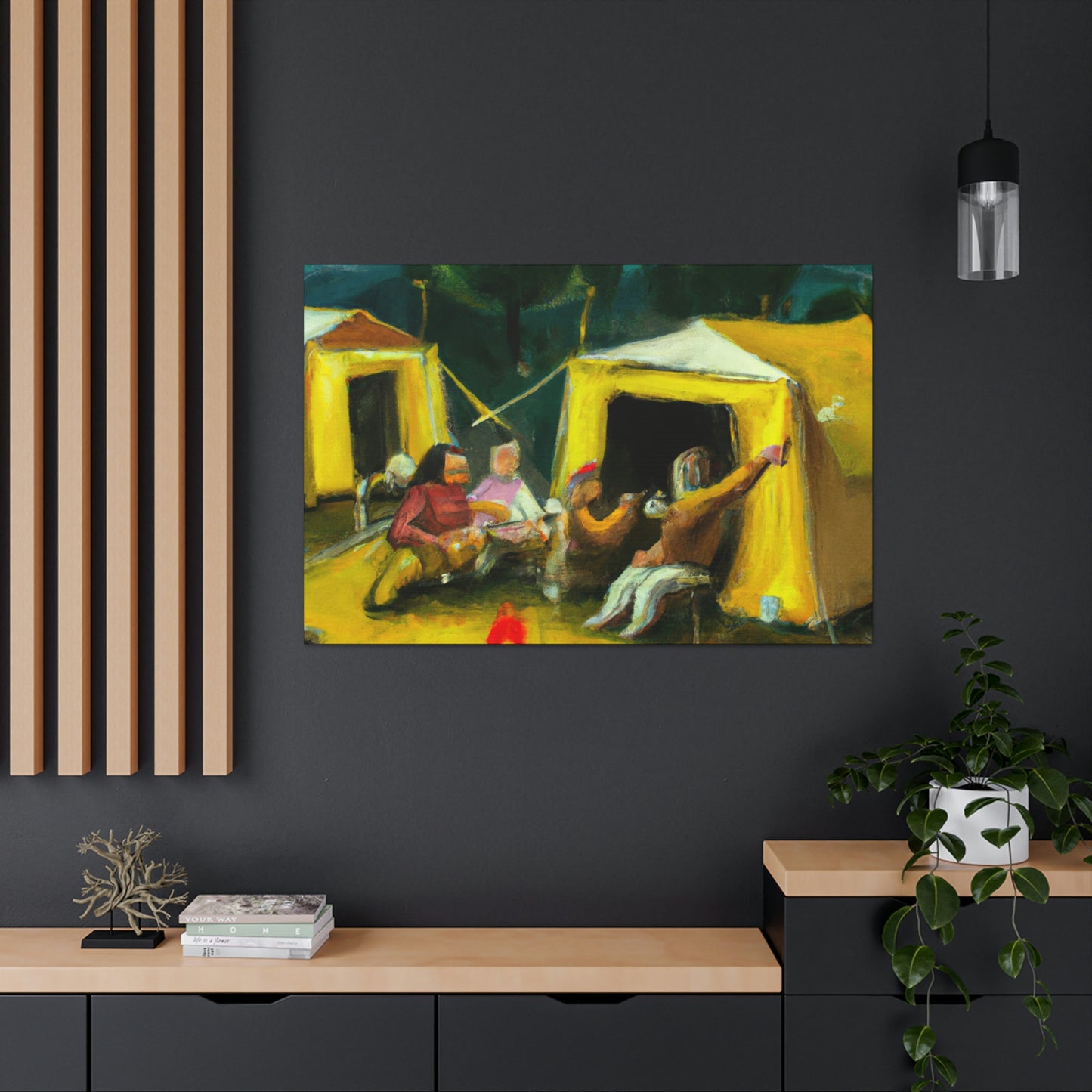 Burgers and Weenies - Canvas
